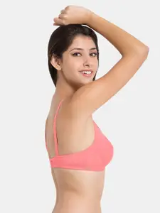 Souminie Pack of 4 Non Padded Full Coverage Bra