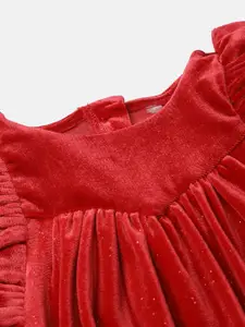 H By Hamleys Red Sparkle A-Line Dress