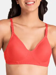 KOMLI Pack of 3 Non Padded Full Coverage T-Shirt Bra