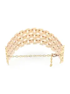 AMI Women Gold-Plated Multistrand Bracelet