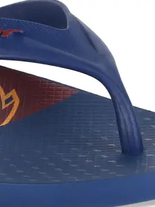 Rider Men Blue & Red Printed Slipper