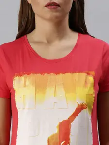 Kryptic Women Pack Of 2 Printed Pure Cotton T-Shirts