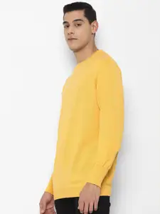 FOREVER 21 Men Yellow Pullover Sweater