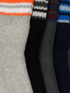 MARC Men Set of 5 Grey Ankle-Length Socks