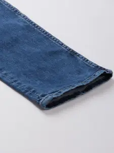 U.S. Polo Assn. Denim Co. U S Polo Assn Denim Co Men Blue Brandon Slim Tapered Fit Heavy Fade Stretchable Jeans