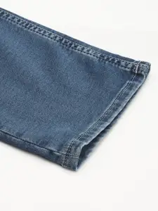 U.S. Polo Assn. Denim Co. U S Polo Assn Denim Co Men Blue Brandon Slim Tapered Fit Light Fade Stretchable Jeans