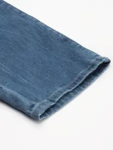 U.S. Polo Assn. Denim Co. U S Polo Assn Denim Co Men Blue Tapered Fit Heavy Fade Jeans