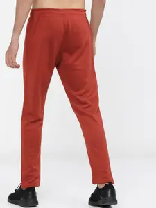 HIGHLANDER Men Red Solid Regular Fit Track Pants