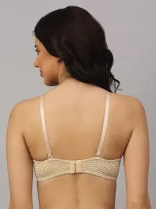 PrettyCat Beige Bra Underwired Lightly Padded PC-BR-5120A-BEG-30B