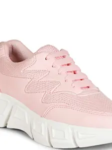 Denill Women Pink Running Shoes