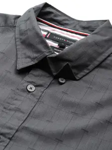 Tommy Hilfiger Pure Cotton Checked Casual Shirt