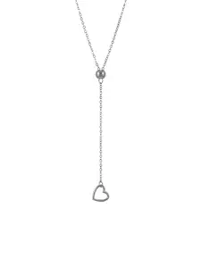 BEWITCHED Silver-Toned Silver-Plated Bewitched Necklace