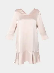 Vero Moda Pink A-Line Dress