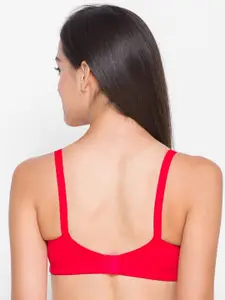 Candyskin Red Non-Padded Everyday T-shirt Bra