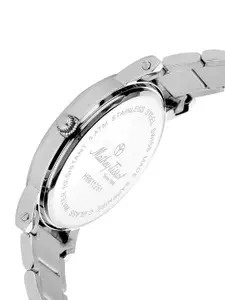 Mathey-Tissot Men Swiss Made White Brass Dial & Silver Analogue Watch HB611251MABR
