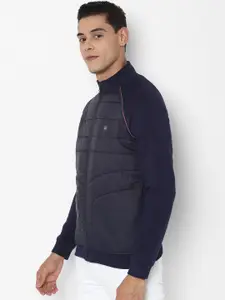 Allen Solly Men Navy Blue Sporty Jacket