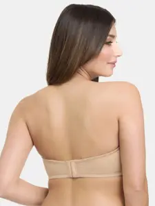 Amante Solid Padded Wired Multiway Strapless Bra - BRA75801