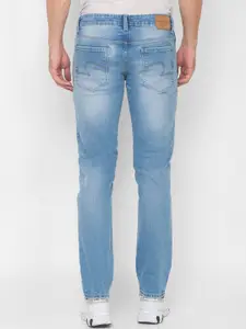 SPYKAR Men Blue Relaxed Fit Heavy Fade Pure Cotton Jeans
