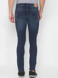 SPYKAR Men Blue Skinny Fit Low-Rise Light Fade Jeans