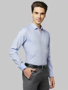 Park Avenue Men Blue Slim Fit Formal Shirt