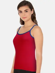 Amante Women Red Solid Camisole SLT82501