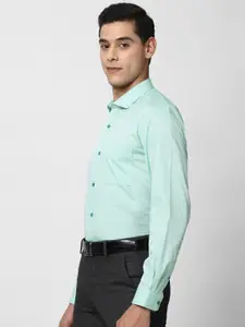 Peter England Men Blue Slim Fit Formal Shirt