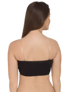 Tweens Pack of 3 Black Full-Coverage Tube Bras TW279BL