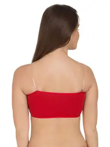 Tweens Pack of 3 Red Full-Coverage Tube Bras TW279BL