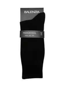 Socksxpress Men Black & Navy Blue Pack of 3 Woollen Calf Length Socks