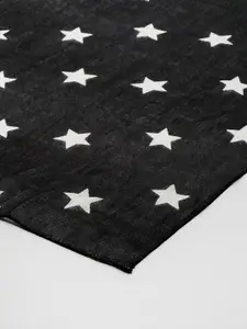 DressBerry Women Black & White Printed Scarf