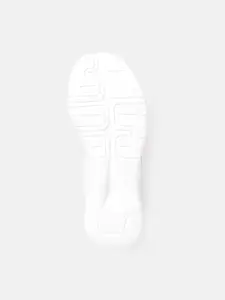 Reebok Men White & Green Woven Design Austin 2.0 Running Shoes