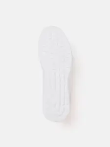 Reebok Men White & Black Woven Design Motion Pulse 2.0 Running Shoes