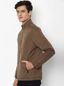 Allen Solly Men Brown Quilted Jacket