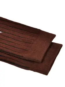 Allen Cooper Men Pack Of 2 Assorted Cotton Calf Length Socks