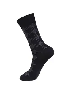 Bonjour Men Pack Of 3 Assorted Calf-Length Socks