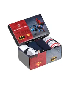 Bonjour Men Pack of 4 Assorted Ankle Length Socks