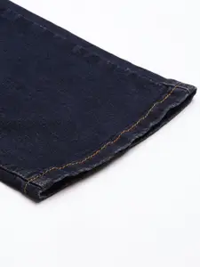 Levis Men Blue 517 Bootcut Mid Rise Light Fade Stretchable Jeans