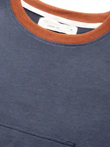 Noh.Voh - SASSAFRAS Kids Noh Voh - SASSAFRAS Kids Girls Navy Blue Sweatshirt