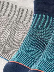 Supersox Men Pack of 3 Assorted Ankle-Length Socks