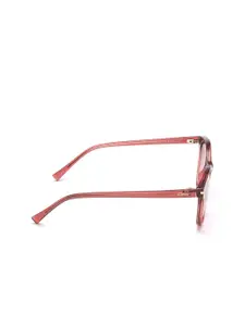 IDEE Women Pink Lens & Red Oval Sunglasses with Polarised Lens IDS2648C4SG