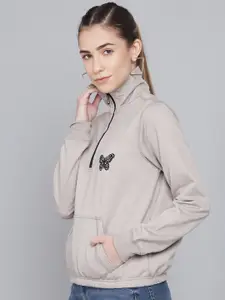 Kotty Women Grey Sweatshirt