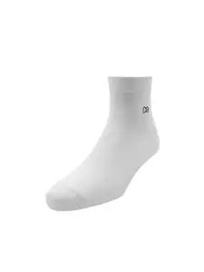 Peter England Men White Pack of 3 Cotton Above Ankle Length Socks
