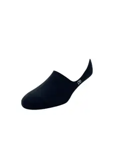 Peter England Men Black Pack of 3 Cotton No Show Socks
