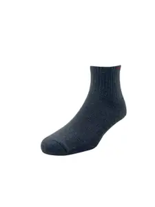 Peter England Men Pack of 3 Black Ankle Length Socks
