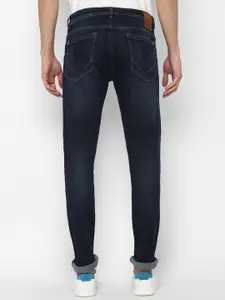 Allen Solly Men Navy Blue Slim Fit Light Fade Jeans