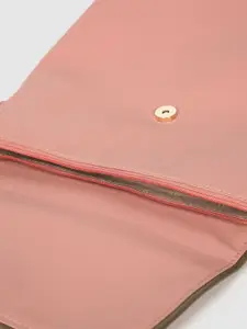 Baggit Pink Solid Satchel