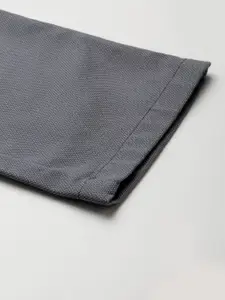 Blackberrys Men Grey B-95 Slim Fit Trousers