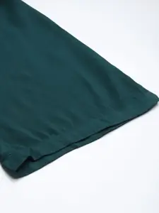 Van Heusen Women Smocked Waistband Functional Pocket Lounge Pants