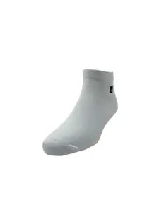 Allen Solly Men Pack Of 3 White Solid Ankle-Length Socks