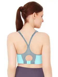 Amante Blue Sports Bra ABR17113
